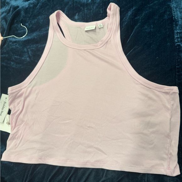 Sunday best pink XL crop tank NWT - Picture 8 of 8